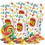 Jelly Belly 20 flavors Assorted Jelly Beans 28g, 6-pack Bundle : Ideal for Halloween, Thanksgiving, Christmas and New Year's Eve - Vegan, Dairy-Free, Gluten-Free, Fat-Free, Peanut-Free Candy Treat for Kids & Families, Sweet Snack Alternative