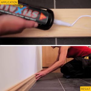 Sika Stixall Black Sealant 290ml – All-Purpose Adhesive & Sealant