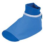 Sun Smarties Boys UPF 50+ Non-Skid Sand and Water Beach Socks Large Light Blue