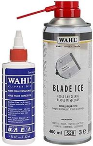 Spray désinfectant et lubrifiant avec huile Wahl pour tondeuse à cheveux (MORO.261 - MORO.043)