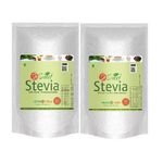 So Sweet Stevia Powder Sugar Free 100% Natural Zero Calorie Sweetener, Diabetic & Keto friendly (Pack of 2) (1kg Each)