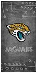 Fan Creations N1035-JAC: Jacksonville Jaguars Chalk Playbook 6x12 Sign 6x12