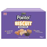 Pointer Biscuit Selection, Oven Baked Dog Treats with No Artificial Flavourings, Enriched with Vitamins and Minerals, 10 kg Box