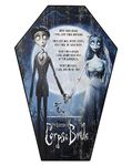 Spirit Halloween Tim Burton’s 14 Inch Corpse Bride Coffin Sign | Officially Licensed | Home décor