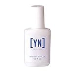 Young Nails Brush-on-Glue. Quick-Drying Adhesive for Artificial Nails. Professional Nail Glue for Tip Application, 0.5 Fl Oz