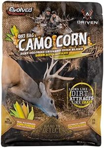 Evolved Habitats Dirt Bag Camo Corn Powder Deer Attractant - Dirt-Colored Crushed Corn Blend Food Supplement Deer Feed 5 Pound (Pack of 1)