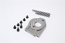 GPM RACING HPI Sport 3 Flux Upgrade Parts Aluminium Motor Heat Sink Mount - 1 Set Grey Silver