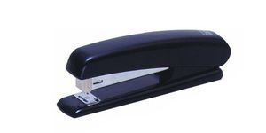 Charles Leonard Full Strip Stapler, Rotates Open for Pinning, Black (82550)