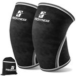 Black , Large : ProFitness Knee Sleeve Squat Support and Compression for Powerlifting