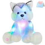 Houwsbaby Light up Husky Stuffed An