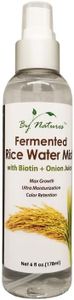 By Natures Fermented Rice Water Mist for Hair Growth with Biotin + Onion Juice, 6 Fl Oz (Pack of 1)
