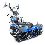 Hyundai Petrol Yard Sweeper, Self Propelled Powerbrush, 100cm, 173cc with 3 Year Warranty