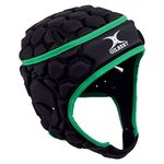 Gilbert Falcon 200 Headguard - Black/Green