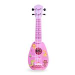 YOLOPLUS+ Kids Ukulele Guitar Toy Simulation 4 Strings Children Musical Instruments Educational Learning for Toddler Beginner Keep Tone Anti-Impact