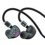 Linsoul THIEAUDIO HYPE 4 MKII 2DD + 4BA Hybrid In Ear Monitor, HiFi Wired IEM Earphones, Engaging & Studio Neutral Tuning, CNC Aluminum Gaming Earbuds with 3.5/4.4mm Modular Cable for Musician Audioph