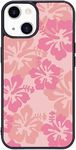 Wihytec Pink Hibiscus Flower Phone 