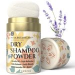 Nuva - Dry Shampoo Powder - Dry Shampoo for Women with Lavender Extract & Biotin - Voluminazing & Travel Size Shampoing Sec - 12 g