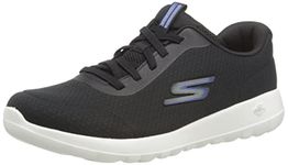 Skechers Mens GO Walk MAX - MIDSHORE Black/Blue Walking Shoes -7 UK (8 US) (216281)