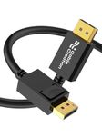 CableCreation VESA Certified DisplayPort 2.1/40Gbps Cable 2m/6.6ft, DP 2.1 Cable Support 8K@240Hz 4K@240Hz,PVC Display Port Cable Cord Compatible FreeSync G-Sync and HDR for Gaming Monitor,PC,RX 7900