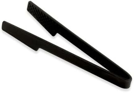 Kuhn Rikon 6-Inch, Black Small Silicone Chef's Tongs