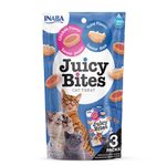 Juicy Bites by INABA Cat Treat - Chicken & Tuna Flavour 1-Pack (33g Total) / Soft & Moist Cat Treat, Delicious & Healthy Snack for Cats, Hand Feeding Nibbles, Bite Sized Snack, Natural, Grain Free