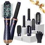 6 in 1 Hair Dryer Brush Detachable,