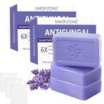 3 PCS Tea Tree Antifungal Soap Bar – Purifying Face & Body Soap for Blemish-Prone Skin, Deep Cleansing, Controls Oil, Refreshing Scent