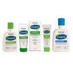 Cetaphil Moisturising Lotion 100ml, DAM 100g, Moisturising Cream 80g and Oily Skin Cleanser 125ml Combo