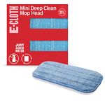 E-Cloth Microfiber Damp, Mini Mop Head-1 Pack, New Version