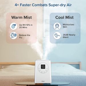 LEVOIT Smart 6L Humidifier – Ultrasonic Cool Mist, WiFi Enabled