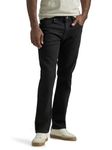 Lee Men's Legendary Slim Straight Jean, Overdye Black, 32W x 32L