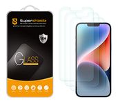 Supershieldz (3 Pack) Designed for iPhone 14 Plus and iPhone 13 Pro Max (6.7 inch) Tempered Glass Screen Protector, Anti Scratch, Bubble Free