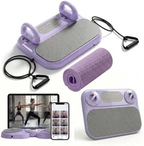 Pilates Board with 28-Day Fat Burn Program (Permanent Validity)