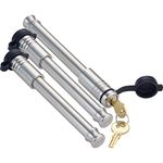 InfiniteRule Security, Inc. 61675 | 3 Pack, Keyed Alike, Stainless Steel Hitch Locks (Fits: B&W Trailer Hitches | Curt Mfg.)