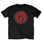 Foo Fighters 'FF Logo' (Black) T-Shirt (xx-Large)