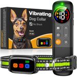 Dog Training Collar with Remote, 2024 New Anti Bark Collar for 10-120lbs Small Medium Large Dogs, Waterproof | Safe Lock | 2000FT | Painless and Humane Collar to Stop Bad Behaviors