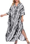 HDE Women UPF 50 Kaftan Dress Overs