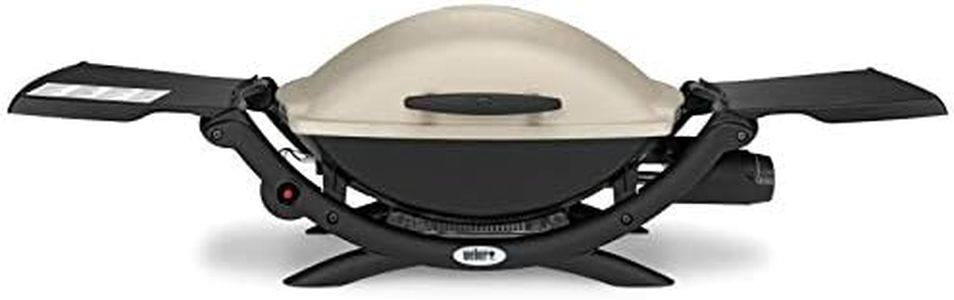 Weber Q 2000 Gas Barbecue, Titanium, Black