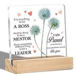 Gifts for Boss Lady Boss Clear Desk