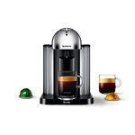 Nespresso Vertuo Coffee and Espresso Machine by Breville - Chrome - BNV220CRO1BUC1