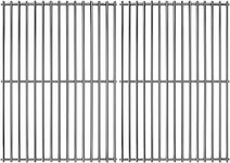 Hisencn 16 5/8 inch Stainless Steel Cooking Grids Grates Grill Grid Replacement for Thermos Grill Parts 461252605, Kirkland Front Avenue 463230703, Charbroil 463261306, Kenmore, Master Chef, BBQ Pro