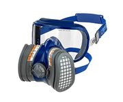 GVS Elipse Integra Low Profile Mask with Goggle with A2P3 Filters for Organic Gases and Vapours until 5000 ppm and Dust, S/M