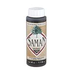 SamaN Interior Water Based Wood Stain - Natural Stain for Furniture, Moldings, Wood Paneling,Cabinets (Dark Walnut TEW-120-4, 4 oz)