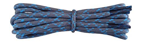 Fabmania Replacement laces in dark grey with blue flecks 120 cm