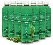 Chlorophyll Water Purified Mountain Spring Water w/Liquid Chlorophyll & Vitamins A, B12, C, D | Plant Based | Antioxidants, Detox Water, Energy Boost, Immune Support 12pk