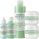 Mario Badescu The Executive Collection for Men, Skin Care Gift Set with Pre Shave Conditioner, Shaving Cream, Vitamin A Hydrating Balm, After Shave Moisturizer, and Enzyme Cleansing Gel