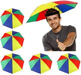 Heqishun 5 Pack Umbrella Hat with E