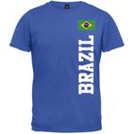 Old Glory - World Cup Brazil T-shirt - Large Royal