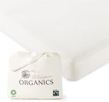 Organic Cotton, 100% Waterproof Mattress Protector – Soft, Breathable Bed Cover – GOTS & Fair-Trade Certified – 17 in. Deep, Queen Size Mattress Cover by Whisper Organics