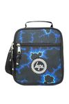 Hype Boys Black Blue Lightning Lunch Box